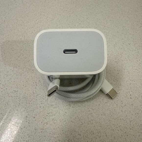 Apple 20W USB-C Power Adapter + USB-C Cable A2305 OEM - Picture 2 of 5